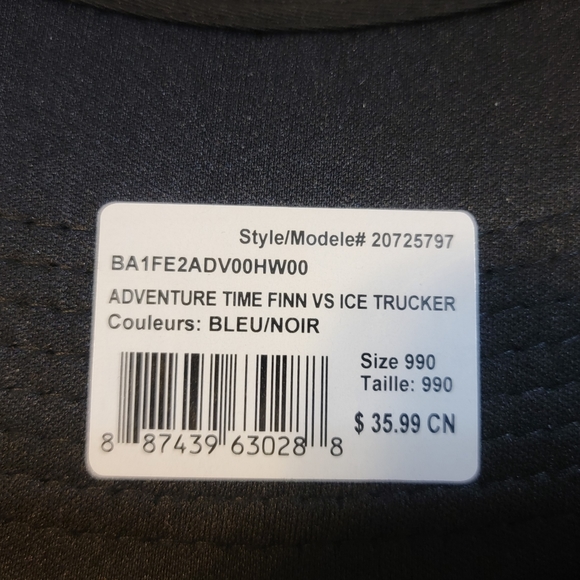 BNWT Adventure Time Trucker Style Hat - Picture 7 of 8